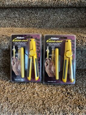 Alden Ease-out Yellow Lightbulb Extractor Set - 2 Pack